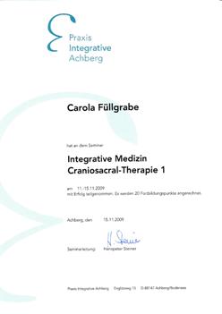 Craniosacral-Therapie