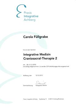 Craniosacral-Therapie
