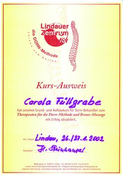 Dorn-Methode und Breuss-Massage